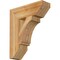 Ekena Millwork Imperial Slat Rough Sawn Bracket, Western Red Cedar, 6"W x 20"D x 24"H BKT06X20X24IMP06RWR - alternate 1